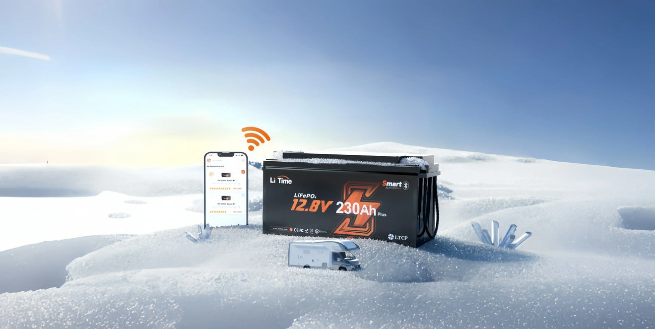 litime canada new arrival - 12V 230Ah Plus Deep Cycle Battery With Low-Temp Protection