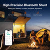 LiTime 500A Smart Battery Shunt with Bluetooth | Real-Time Monitoring for RV/Boat/Off-Grid