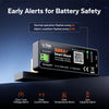 LiTime 500A Smart Battery Shunt with Bluetooth | Real-Time Monitoring for RV/Boat/Off-Grid