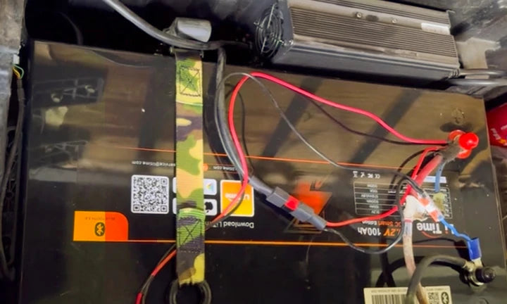 48v 100ah lithium battery, bluetooth, golf cart