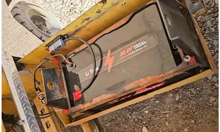 36V 100Ah lithium battery