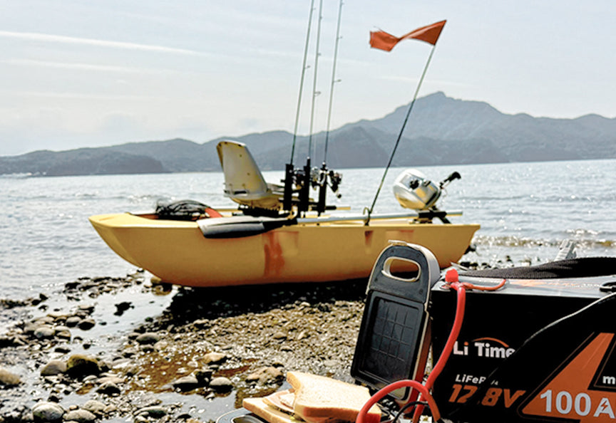 power Shallow-Water Boats with litime lithium battery for trolling motor