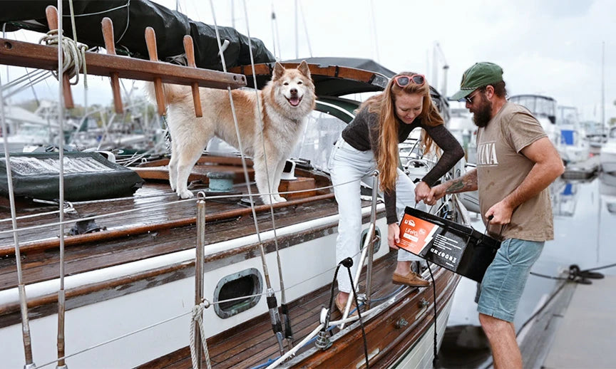 power marine applications with litime lithium battery