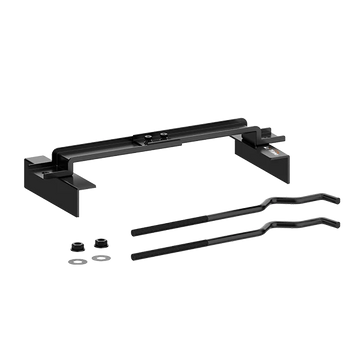 heavy duty golf cart battery hold down kit with cClamps and bolts