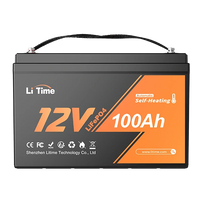 litime like new 12v 100ah self heating lifepo4 battery