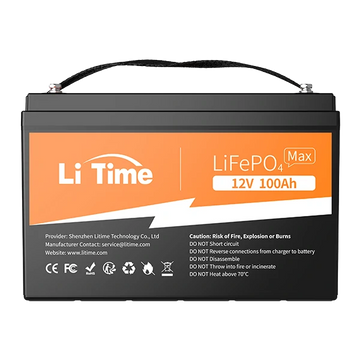 12v 100ah max lifepo4 battery