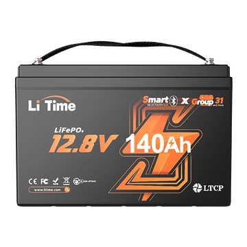 12v 140ah group31 smart lifepo4 battery