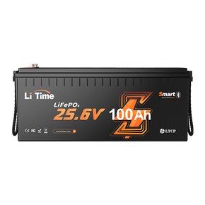 24v 100ah smart lifepo4 battery