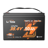 36v 50ah trolling motor smart lifepo4 battery