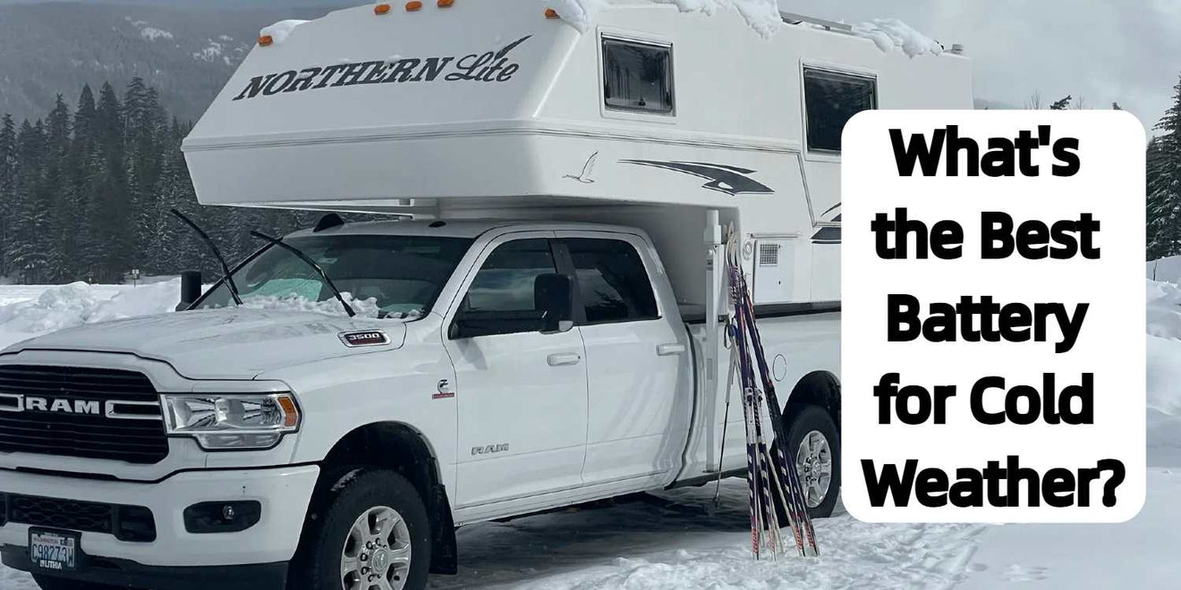 LiTime blog cover of what's the best battery for cold weather