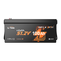 banner of litime 48v lifepo4 lithium batteries