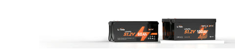 banner of litime 48v lifepo4 lithium batteries