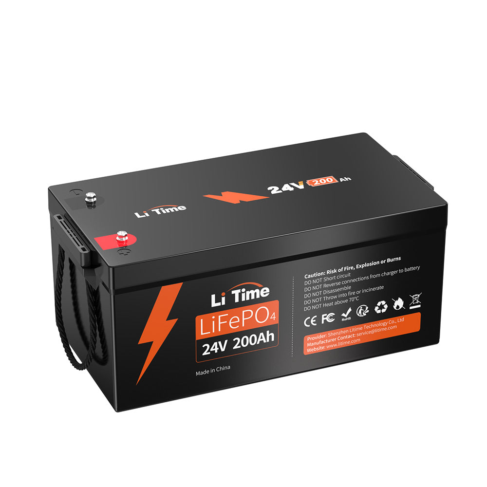 LiTime 24V 200Ah Lithium Battery