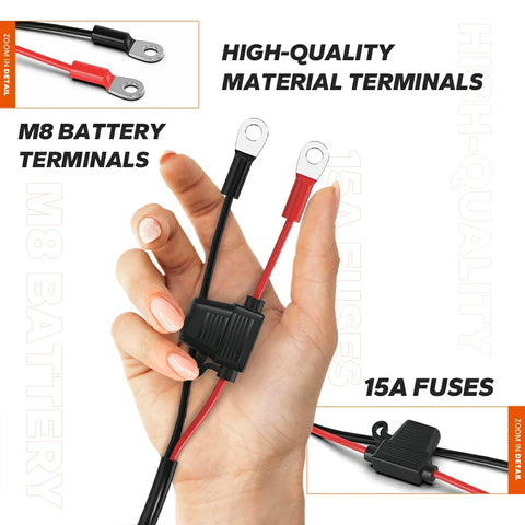 LiTime 3 Bank 12V 10A Battery Charger