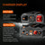 input side and output side appearance of LiTime 40A dc to dc charger