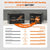 a chart comparing basic LiTime 12v 100ah with group24 self-heating battery