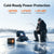 LiTime 12V 30Ah Ice Fishing & Portable Lithium Battery with Bluetooth & Self-Heating