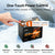 LiTime 12V 30Ah Ice Fishing & Portable Lithium Battery with Bluetooth & Self-Heating