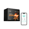 LiTime 12V 30Ah Ice Fishing & Portable Lithium Battery with Bluetooth & Self-Heating