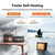 LiTime 12V 30Ah Ice Fishing & Portable Lithium Battery with Bluetooth & Self-Heating