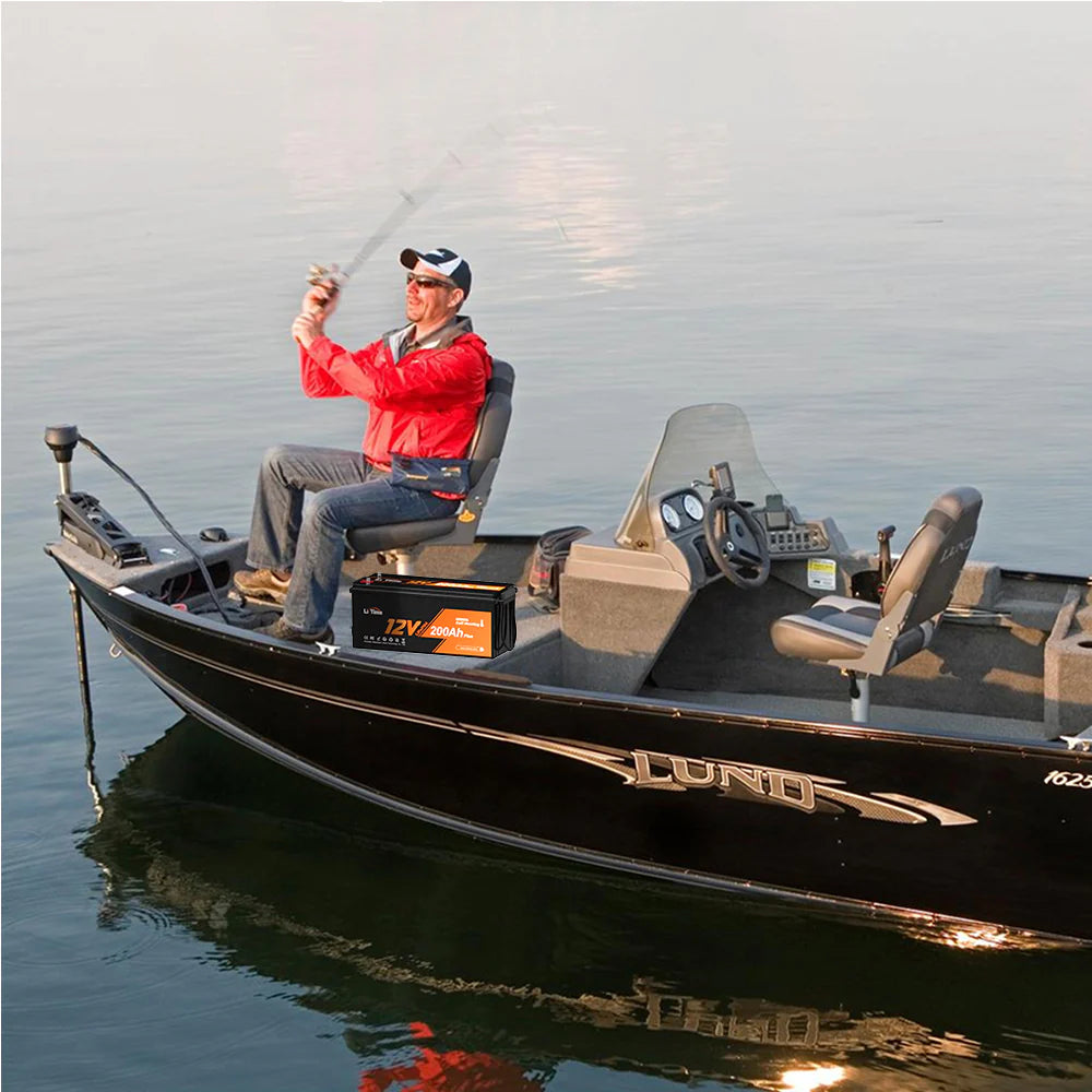 LiTime 12V 200Ah Plus Self-Heating LiFePO4 Battery