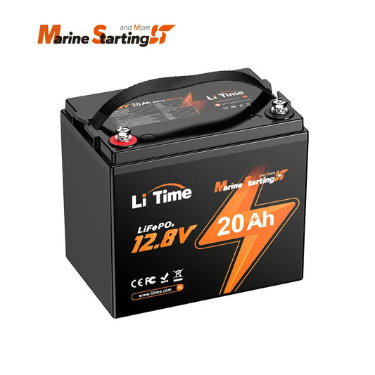 LiTime 12V 20Ah Marine Starting Lithium Battery 1000