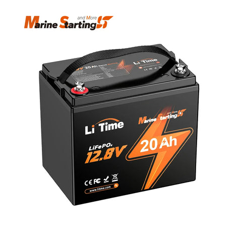 LiTime 12V 20Ah Marine Starting Lithium Battery