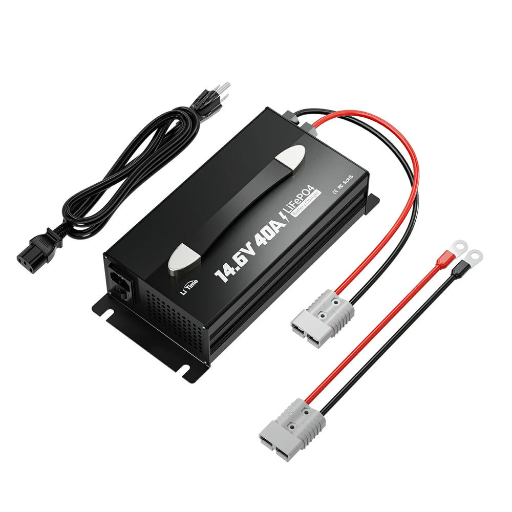 ✅Like new✅LiTime Lithium Battery Charger/ Accessories