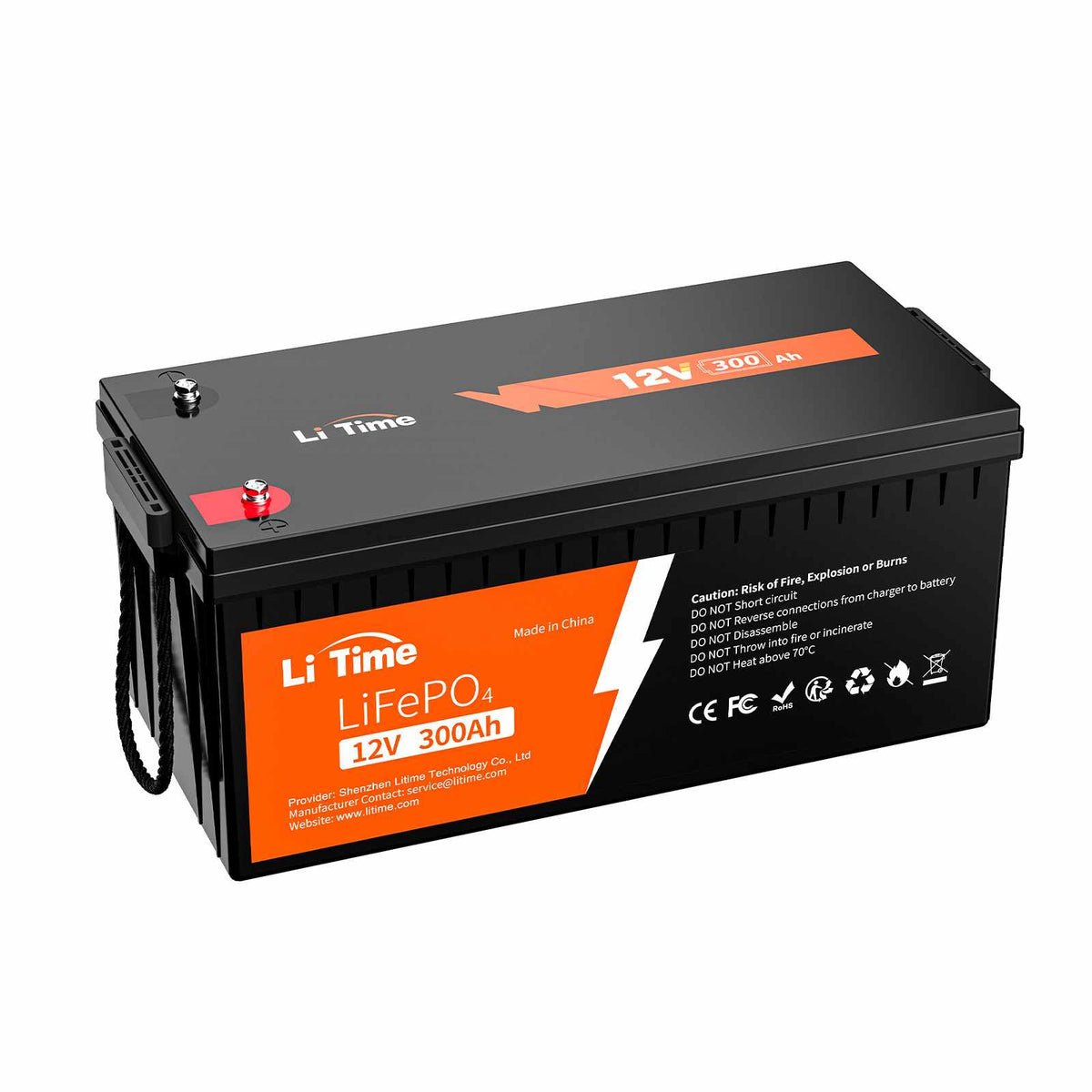 LiTime 12V 300Ah Lithium Battery