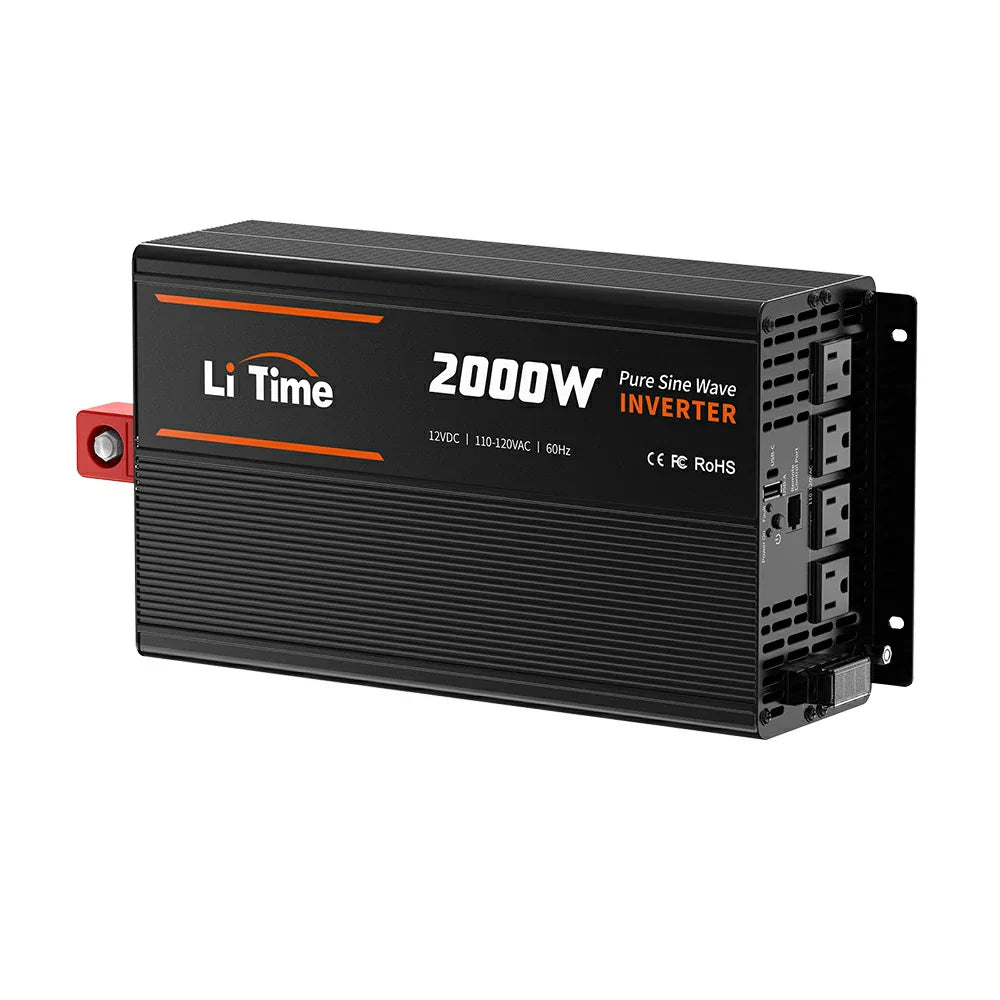 LiTime 2000 Watt 12V Pure Sine Wave Inverter