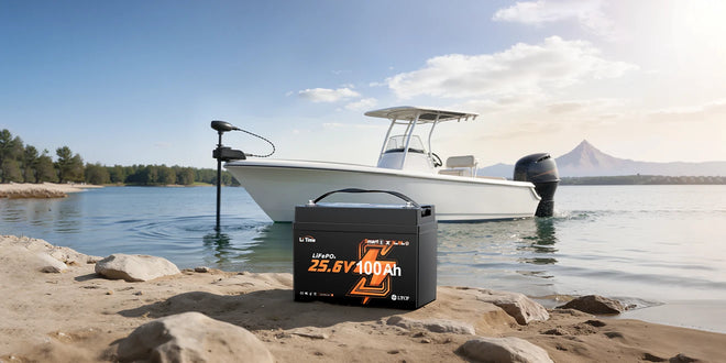 litime 24v 100ah group31 lithium battery with bluetooth