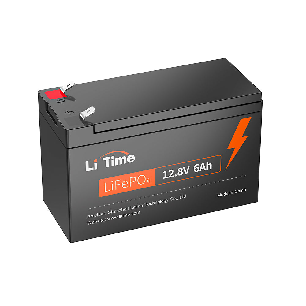 LiTime 12V 6Ah Deep Cycle Lithium Battery