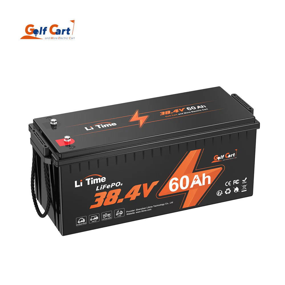 ✅Used✅LiTime 36V 60Ah Lithium Golf Cart Battery