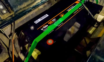 48V 100Ah lithium battery, Bluetooth, golf cart