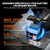LiTime 12V 100Ah OBM Lithium Marine Battery for Electric Outboard Motors