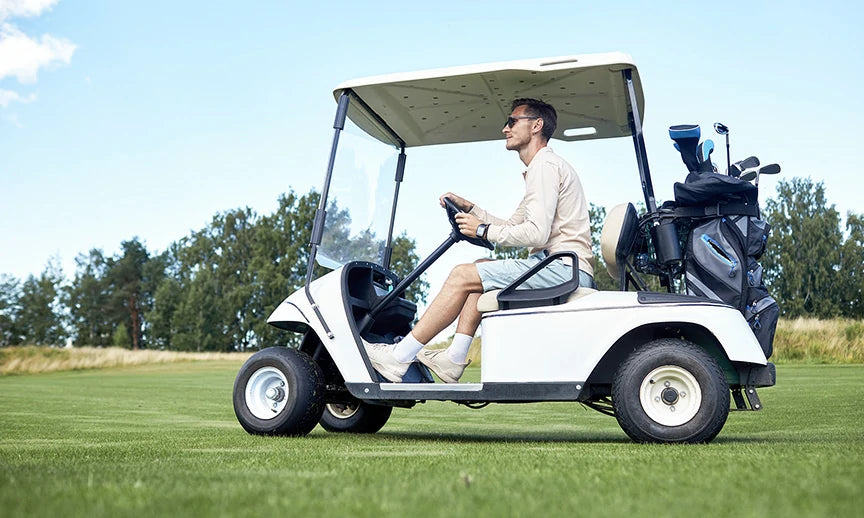 LiTime Golf Cart scene lithium battery