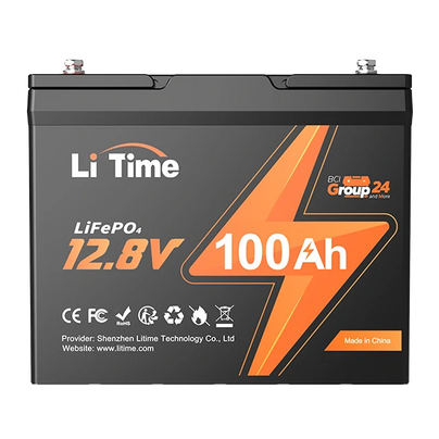 litime like new 12v 100ah group 24 lifepo4 battery