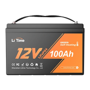 litime like new 12v 100ah self heating lifepo4 battery