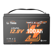 12v 100ah outboard motor smart lifepo4 battery