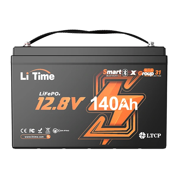 12v 140ah group31 smart lifepo4 battery