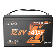 12v 140ah group31 smart lifepo4 battery