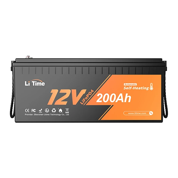 12v 200ah self heating lifepo4 battery