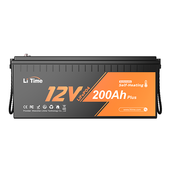12v 200ah self heating plus lifepo4 battery