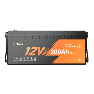 12v 200ah self heating plus lifepo4 battery