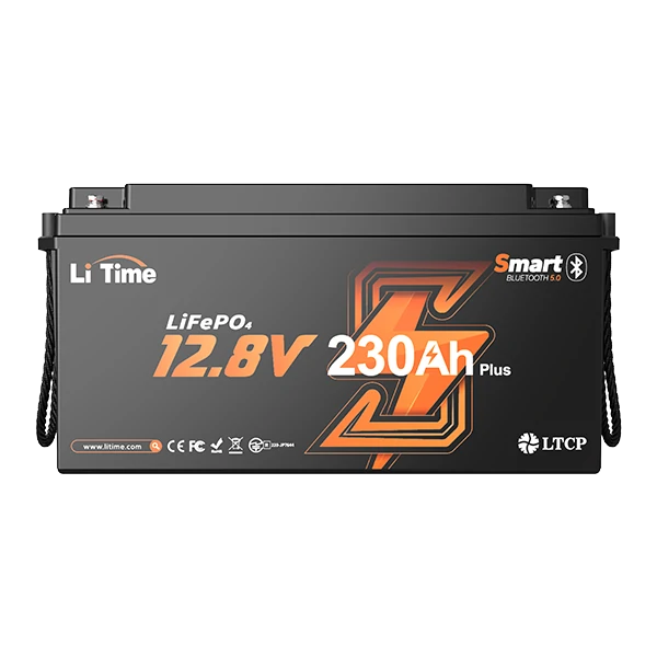 12v 230ah plus low-temp protection smart lifepo4 battery