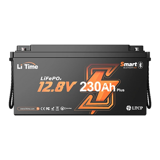 12v 230ah plus low-temp protection smart lifepo4 battery