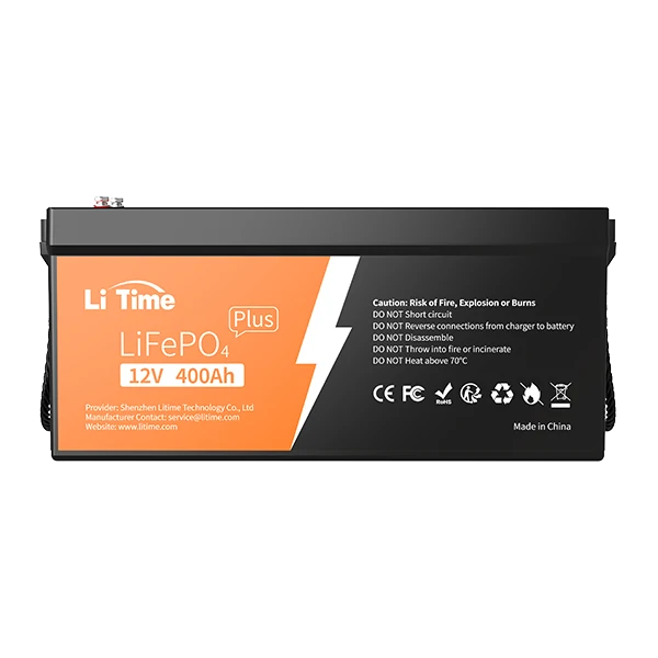 thumbnail image 2 of LiTime 12V 100Ah LiFePO4 Lithium Battery - Group 24 Size, 1280Wh, 4000+ Cycles For RV, Solar, Trailer 2 of 3