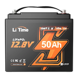 litime like new 12v 50ah smart trolling motor lifepo4 battery