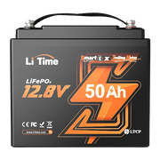litime like new 12v 50ah smart trolling motor lifepo4 battery