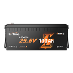 24v 100ah smart lifepo4 battery